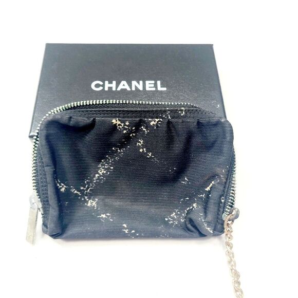 Chanel Canvas Coin Purse Wallet - Picture 1 of 6